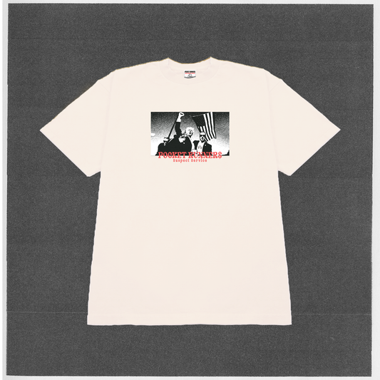 Suspect Service Tee - (Bone)