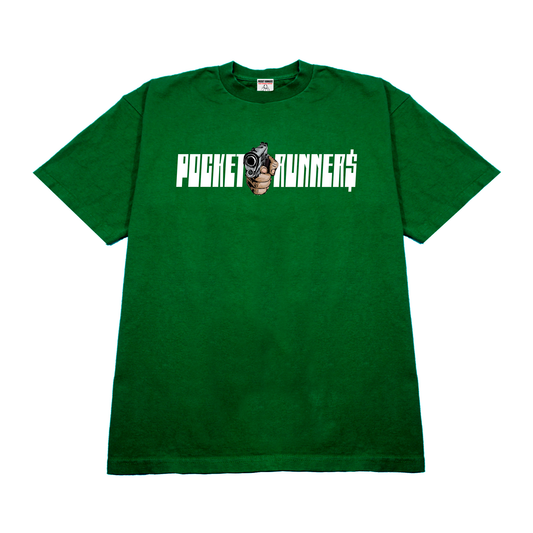 Pocket Runner$ T Shirt (Kelly